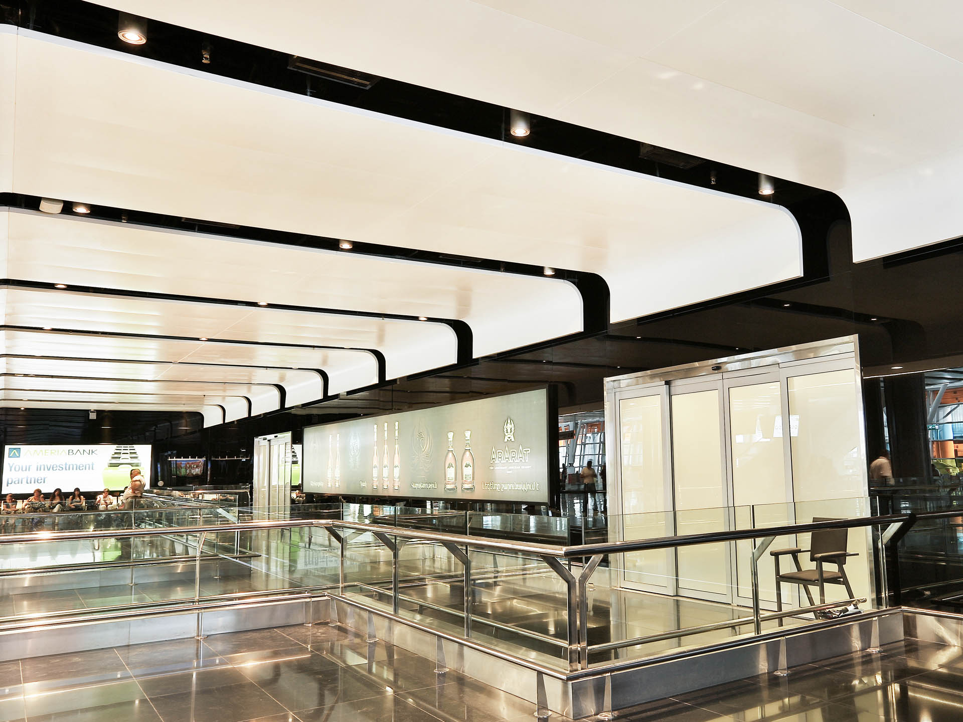 Dur Solo Type 4 Open Metal Raft Ceiling System Durlum Gmbh