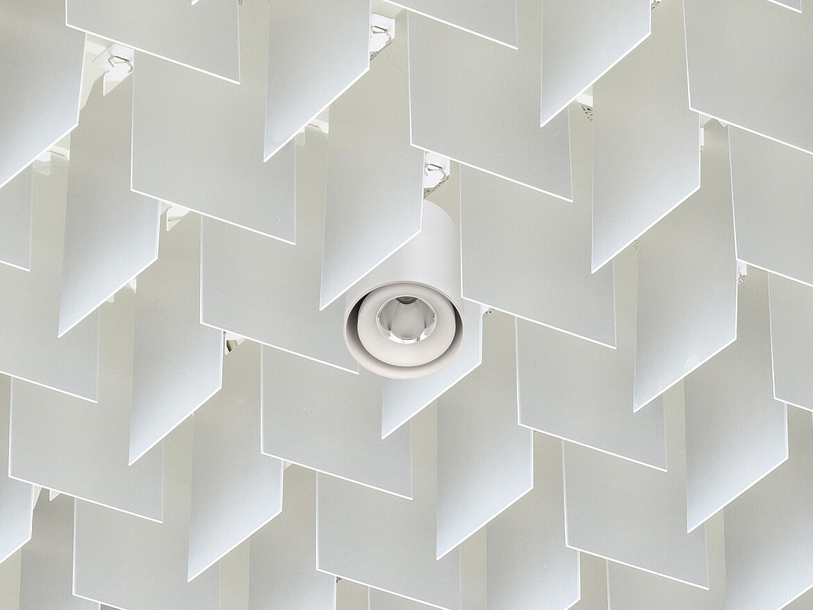 LIVA PUNTEO J60 ceiling lighting integration durlum GmbH
