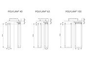 POLYLAM® vertical baffle system