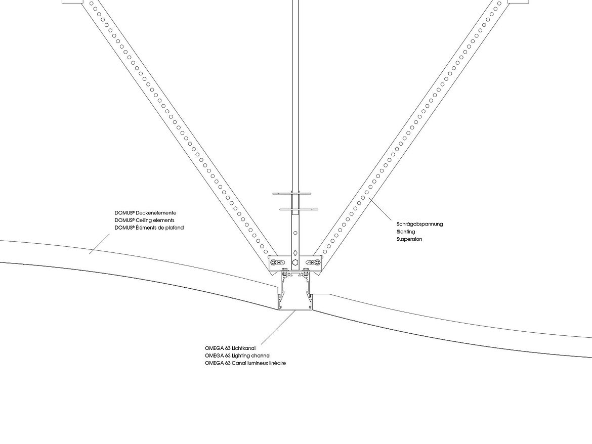 DOMUS Gewölbedecke | Metalldecke Gewölbe | durlum GmbH
